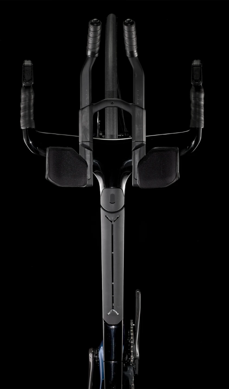 Trek Speed Concept SLR 6 eTap TT Road Bike 2024 in Mulsanne Blue/Black-5